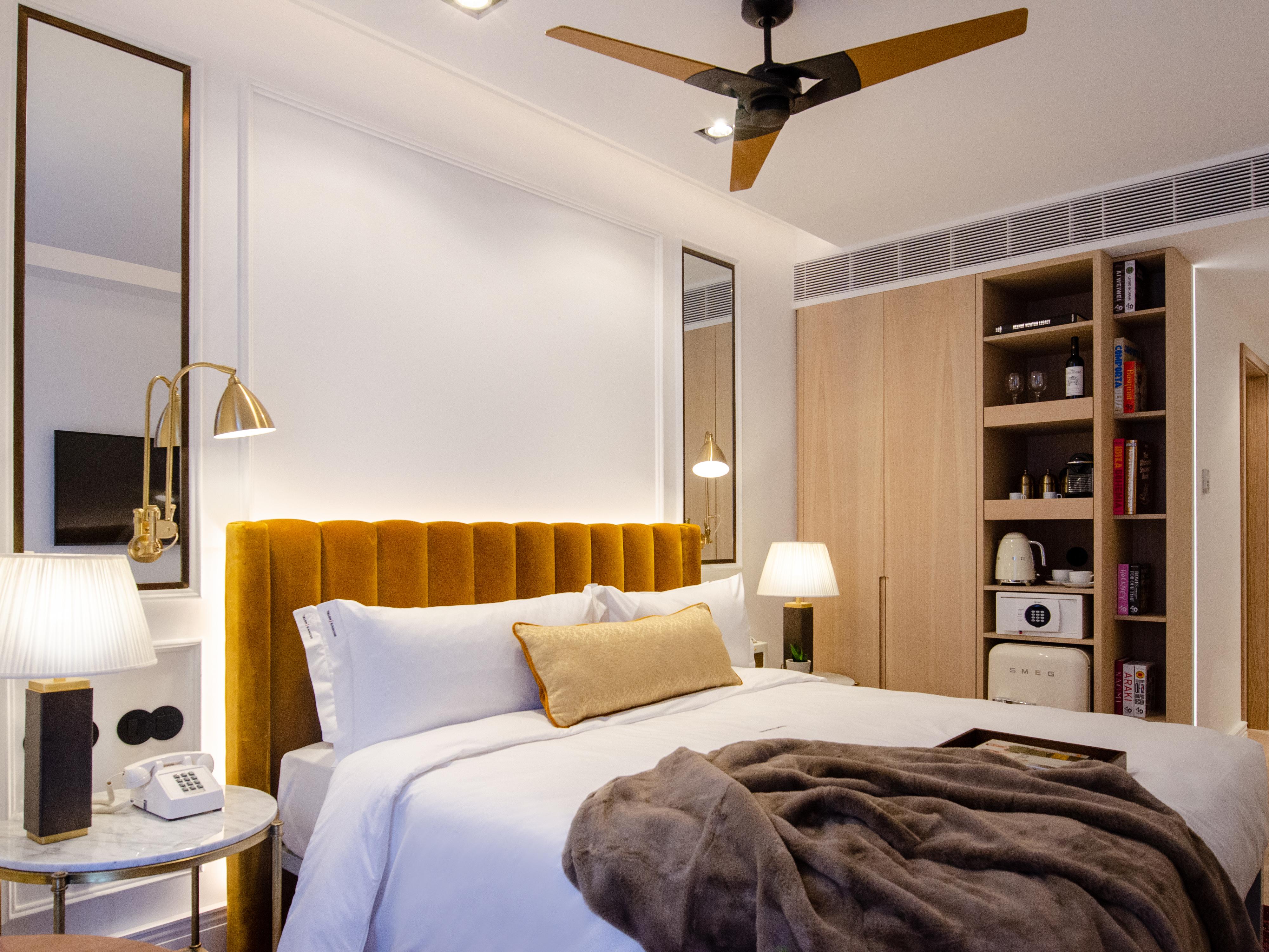 Browns Avenue Hotel Lisboa Kültér fotó A bedroom at The Hari